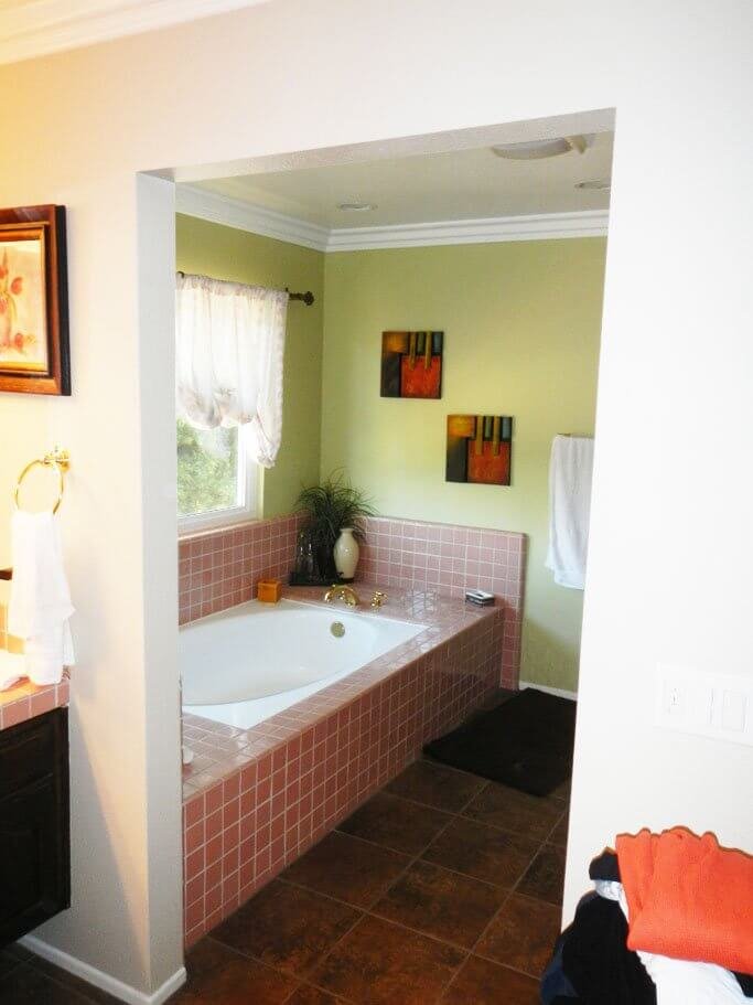 master bathroom tub