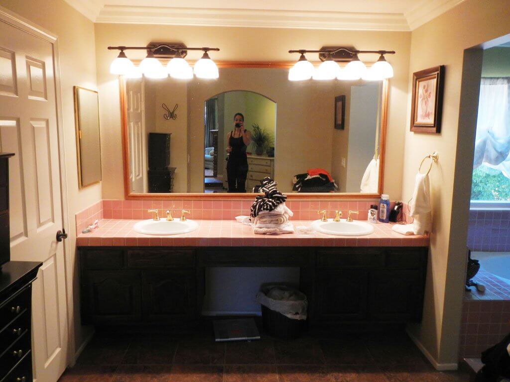 master bathroom vanity