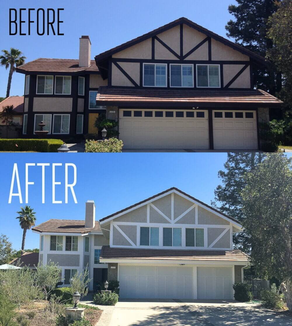 We're Still in Shock after Painting Our House Exterior.
