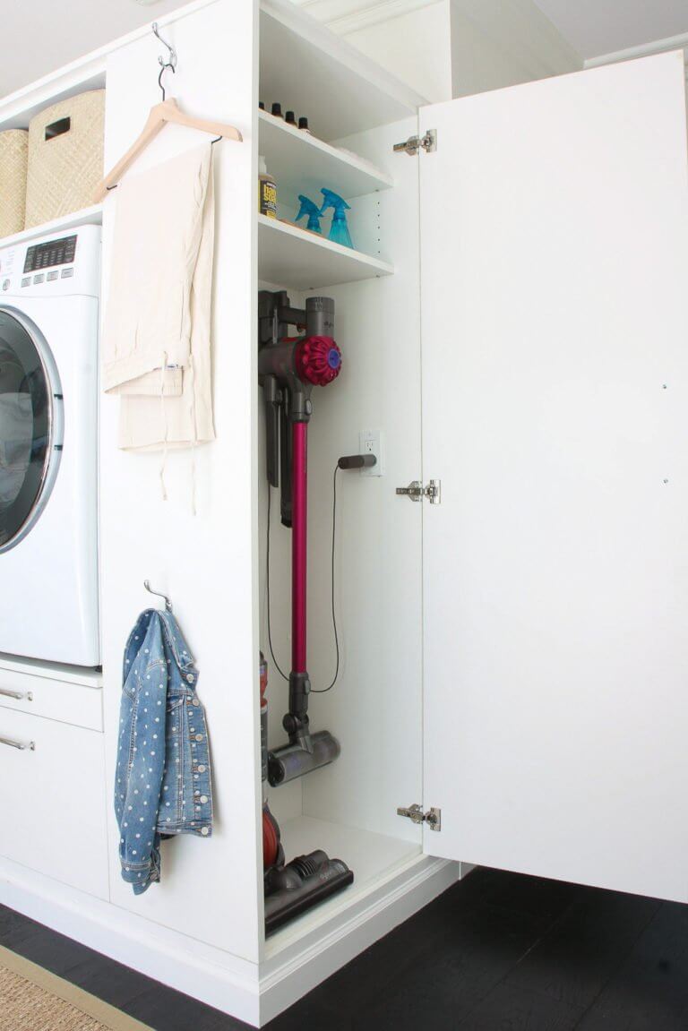 Laundry-Room-Cleaning-Cabinet-Open