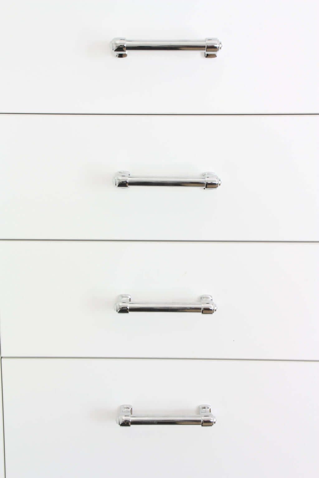 vertical set of four drawers