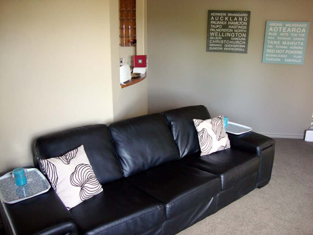 New Zealand couch in lounge