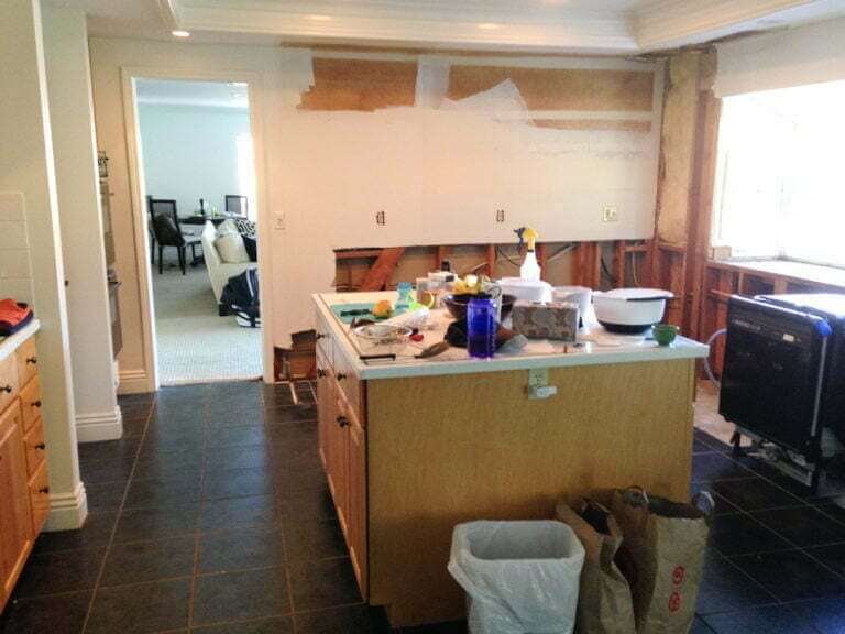 That Time They Gave Us 24 Hrs Before Demolishing Our Kitchen   Kitchen Mold Removal Mess 768x576 