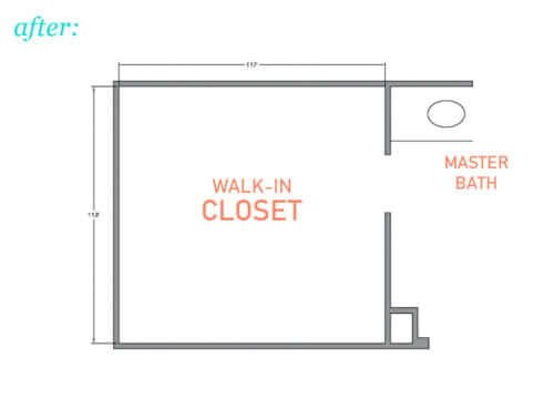Finding Extra Space: Bonus Walk-in Closet Floor Plan with Dimensions!