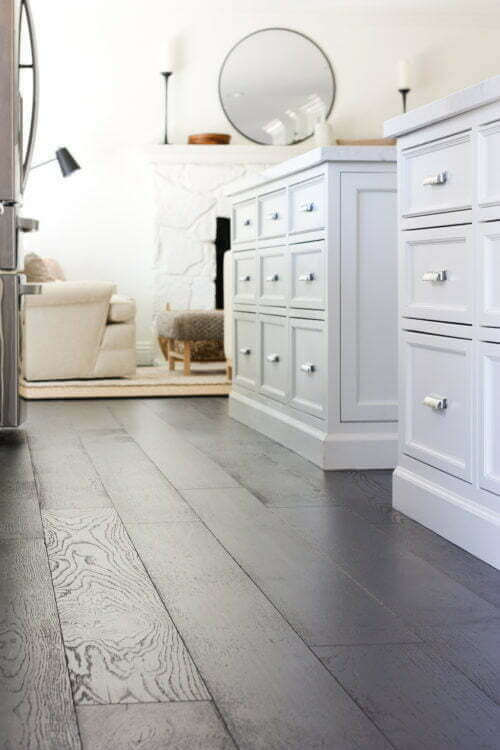 Read more about the article White Kitchen with Dark Wood Floors: Would We Do It Again?