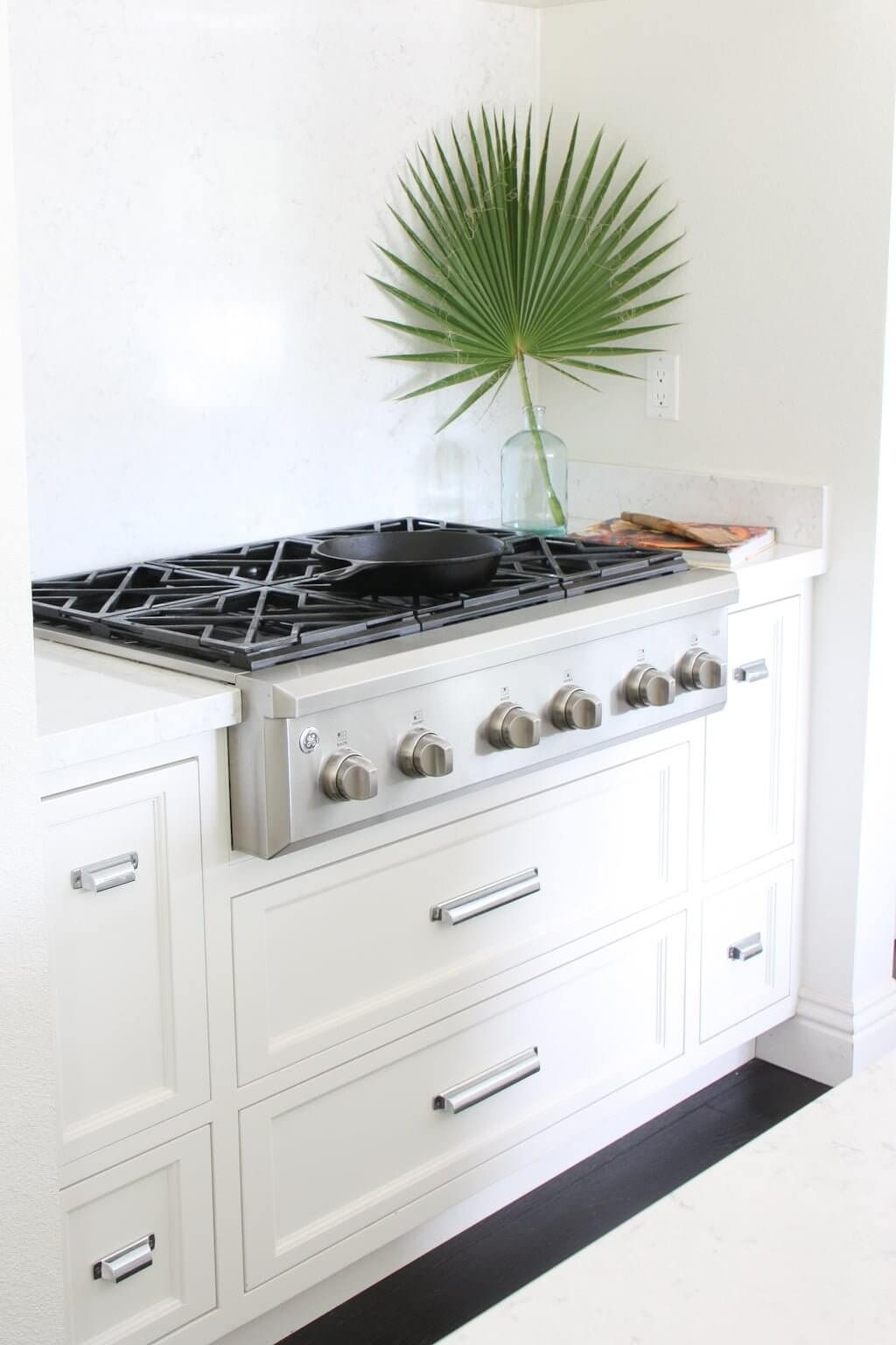 kitchen storage ideas with stove with drawers underneath storing pots and pans