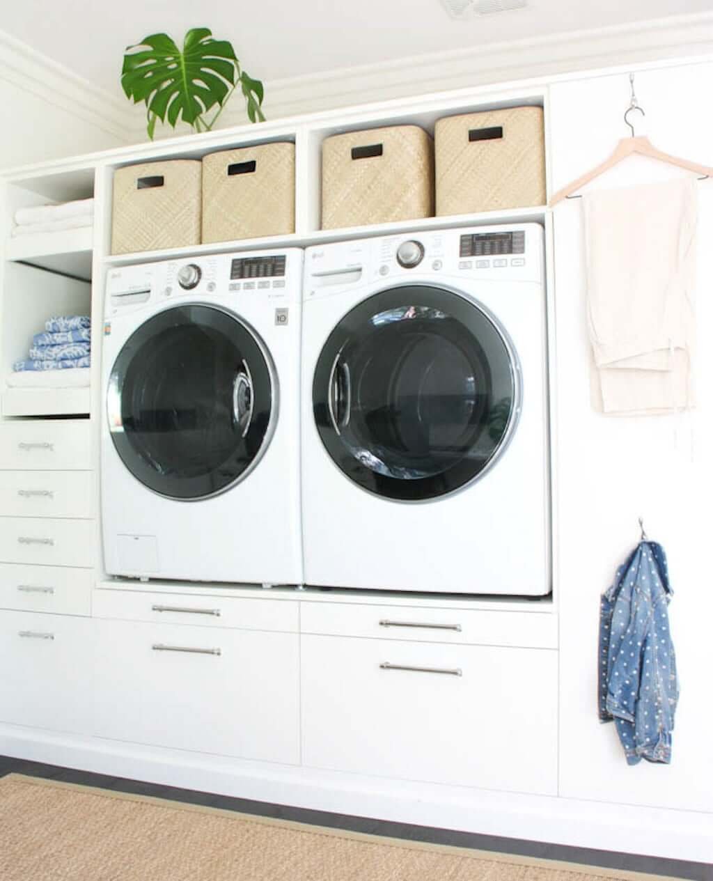 7 LAUNDRY ROOM MUST-HAVES (with Raised Washer & Dryer