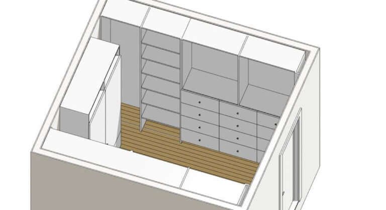 Walk In Closet Layout: 3 Steps to Avoid Mistakes In Your Closet Design!