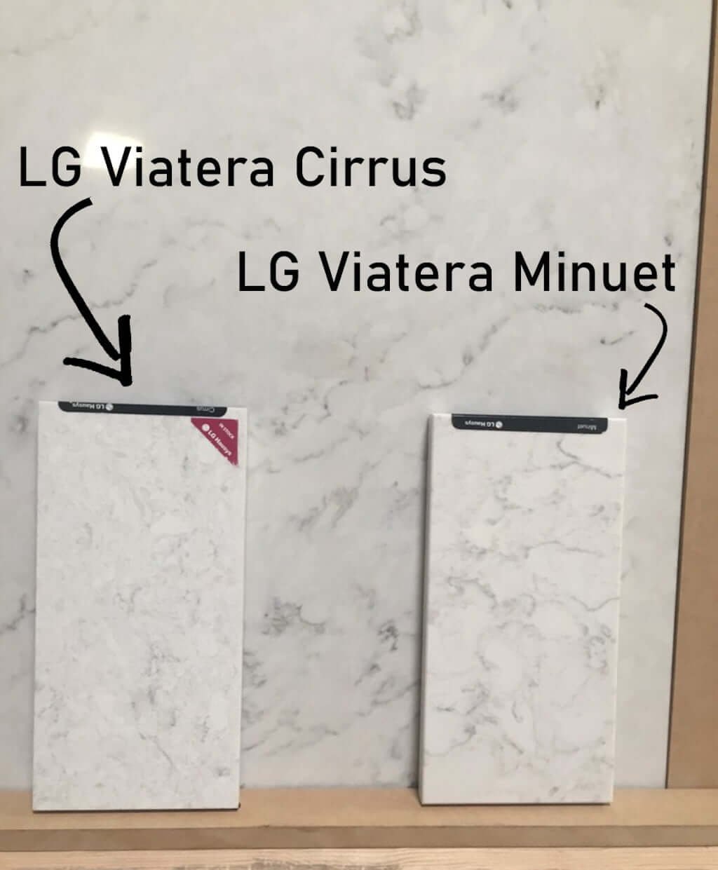 Read more about the article LG Viatera Cirrus vs Minuet Quartz Countertops Colors: Avoid Decision Fatigue!