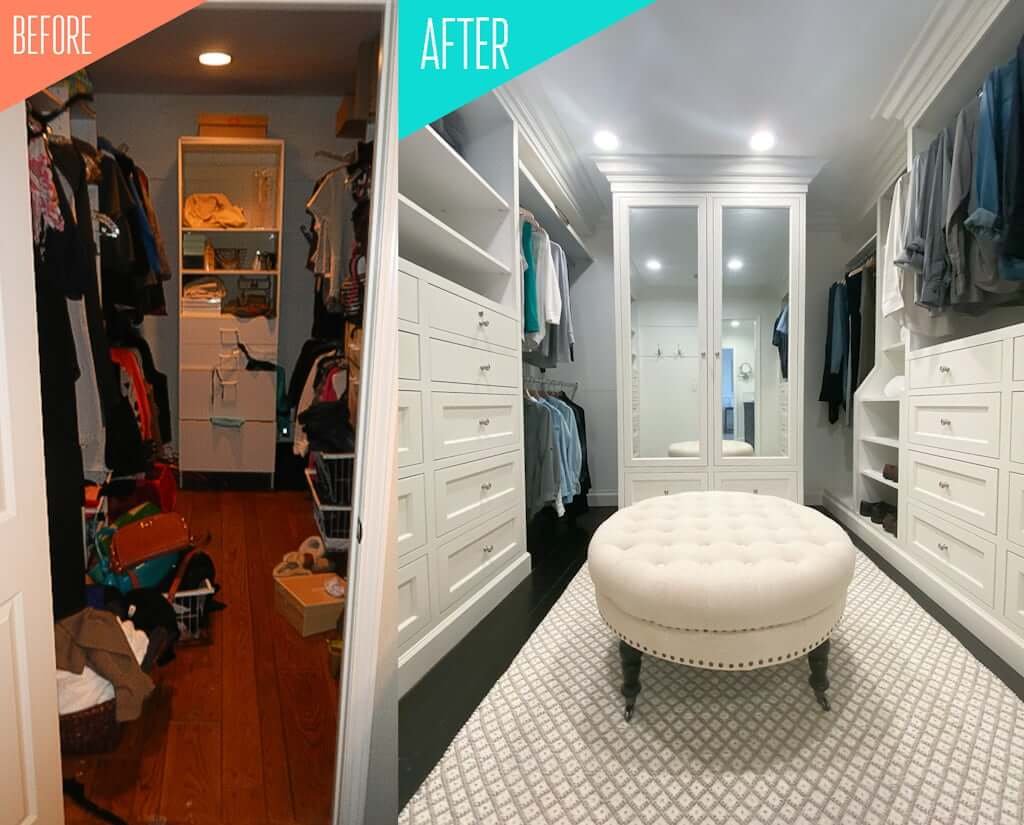 Small Walk In Closet: 3 Strategies to Maximize What You Have!