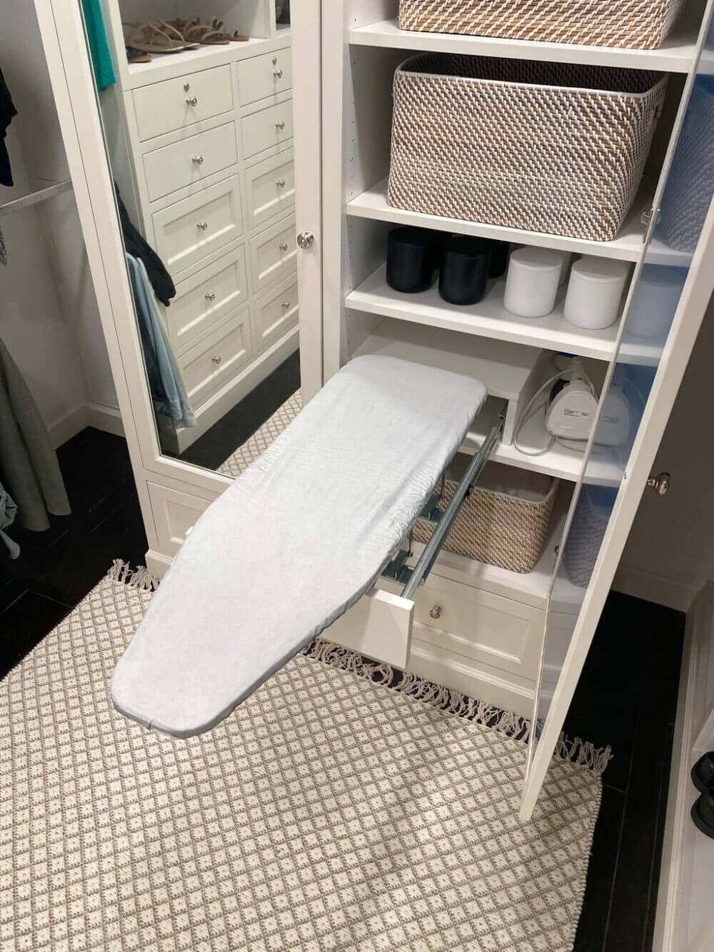 Folding Ironing Board Hack: The Genius Built In Drawer Hidden in Our