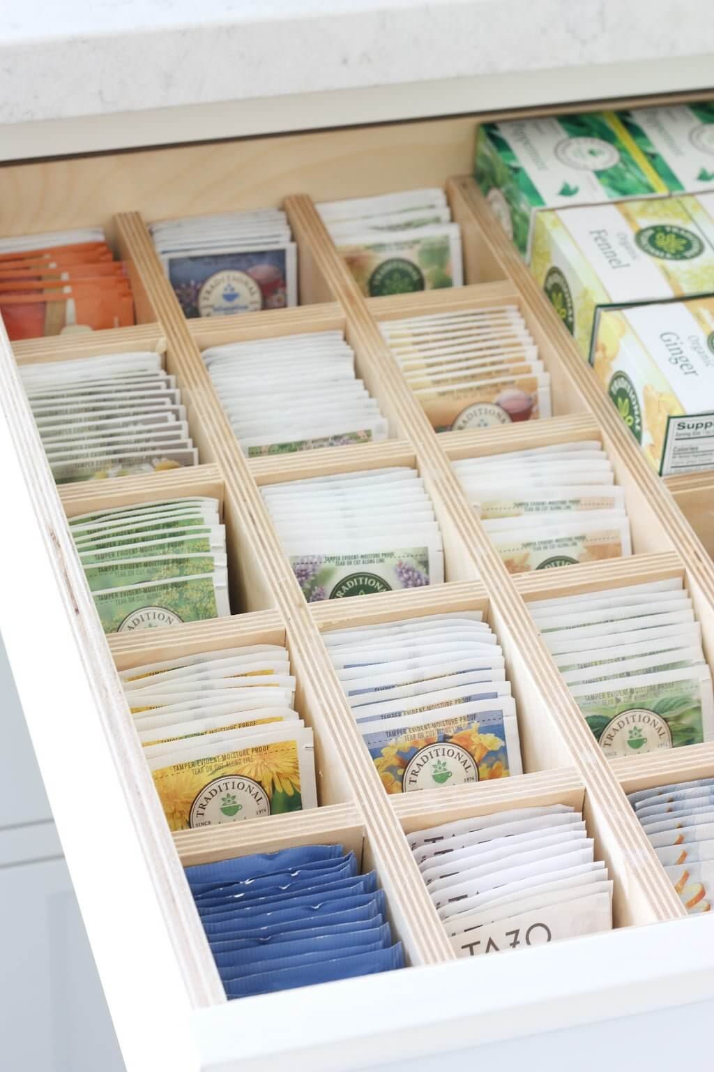 DIY Drawer Organizer (removable!) - Lemon Thistle