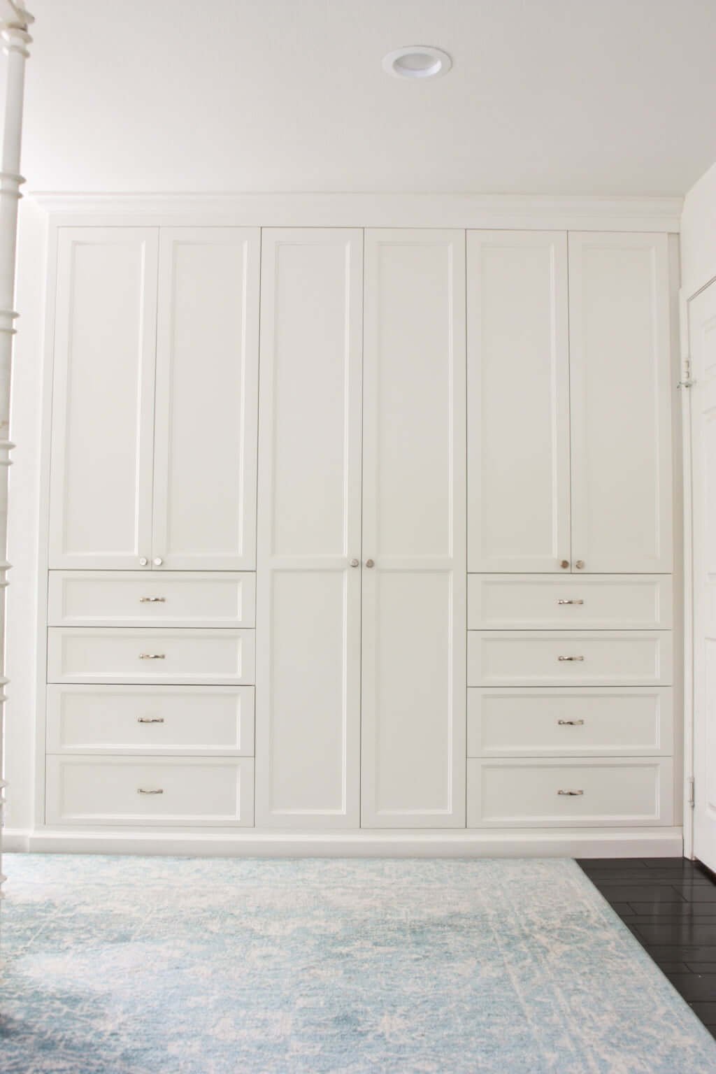 Built-In Bedroom Storage Cabinets