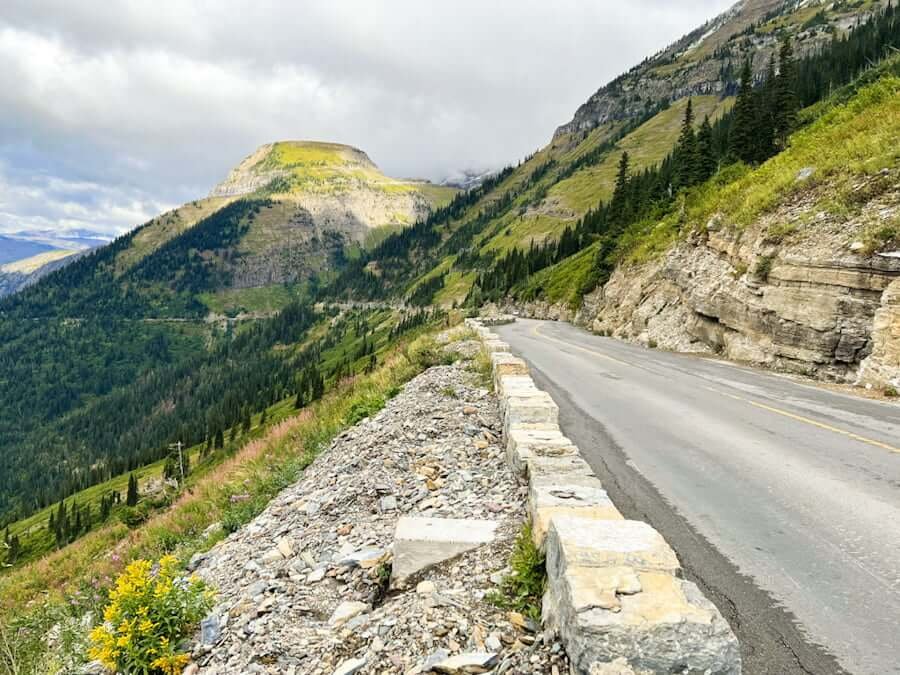 Going-to-the-Sun Road in Glacier National Park, Montana