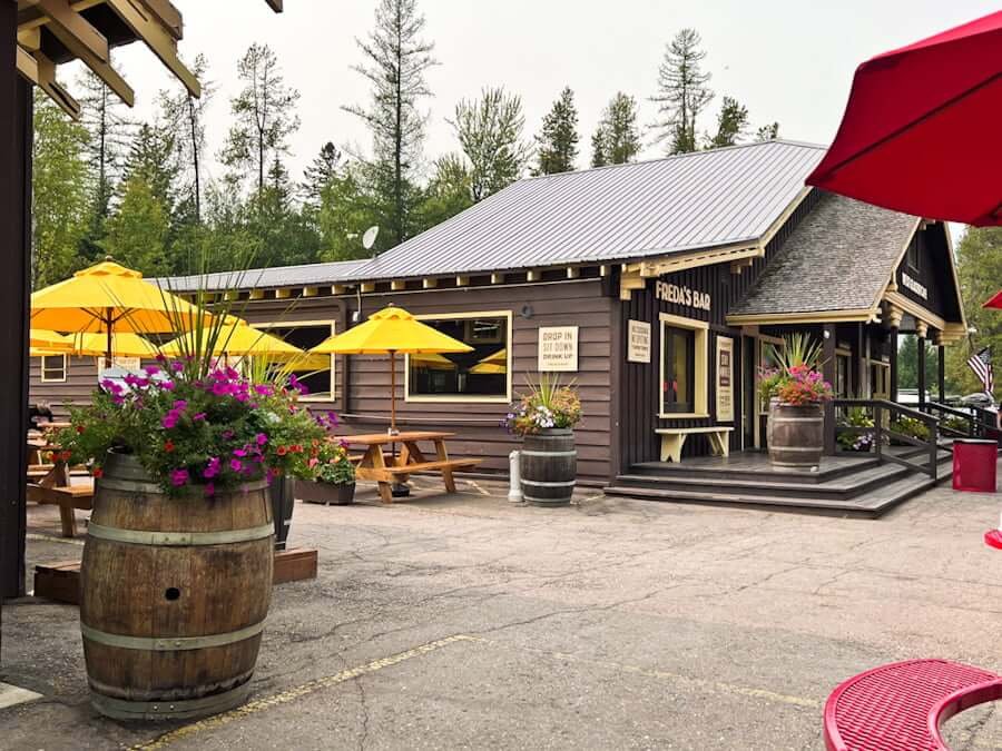 cafe in West Glacier, Montana