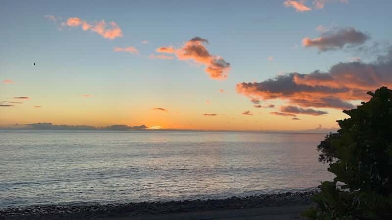 sunset from Madeira, Portugal