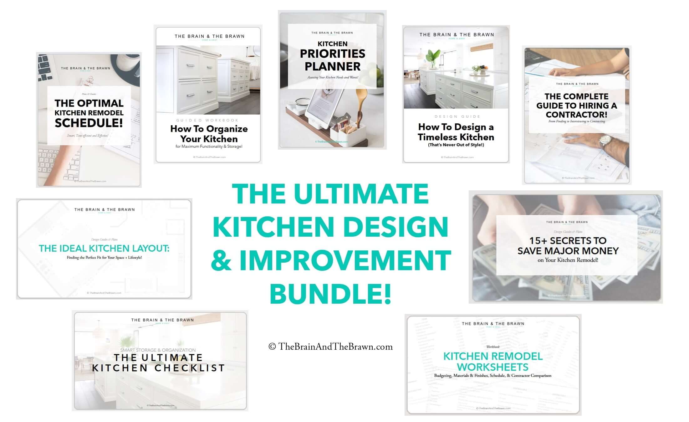 The Upgraded Kitchen Bundle! (6 + 3 FREE!) - The Brain & The Brawn