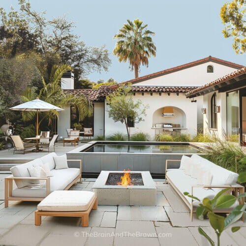 Sneak Peek: Modern Spanish-Style Client Backyard!