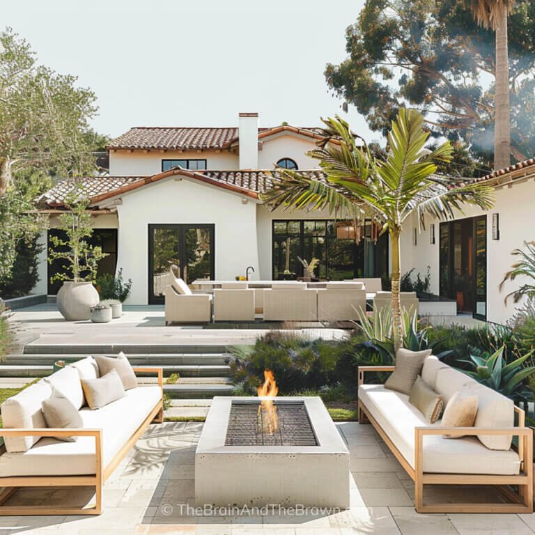 Sneak Peek: Modern Spanish-Style Client Backyard!