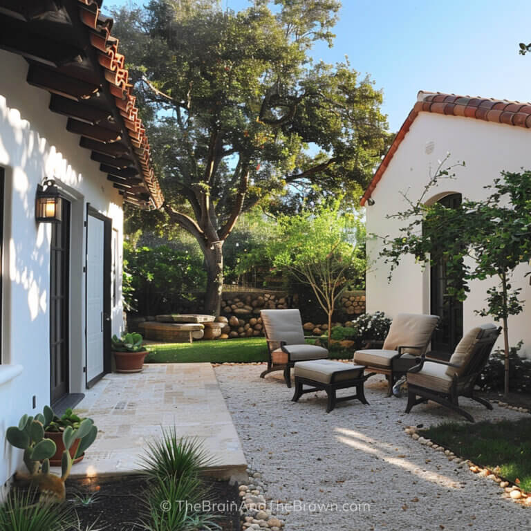 Sneak Peek: Modern Spanish-Style Client Backyard!