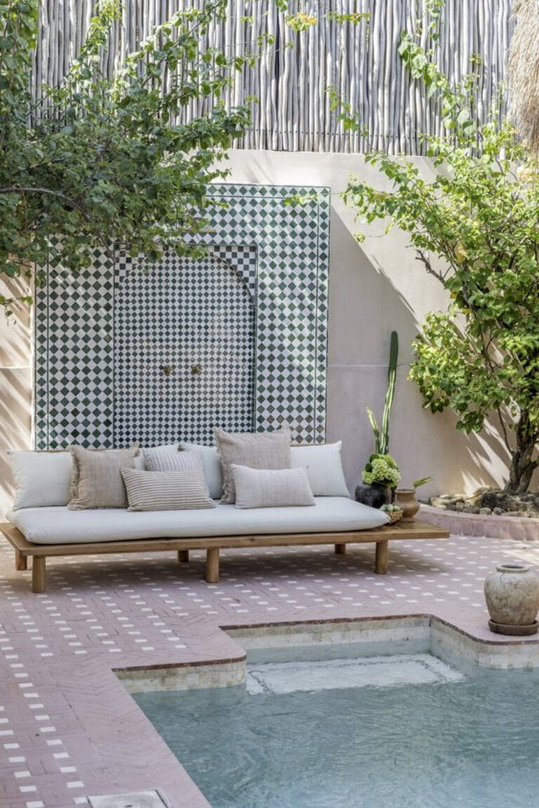 Small Modern Mediterranean Backyard: New Client Project!