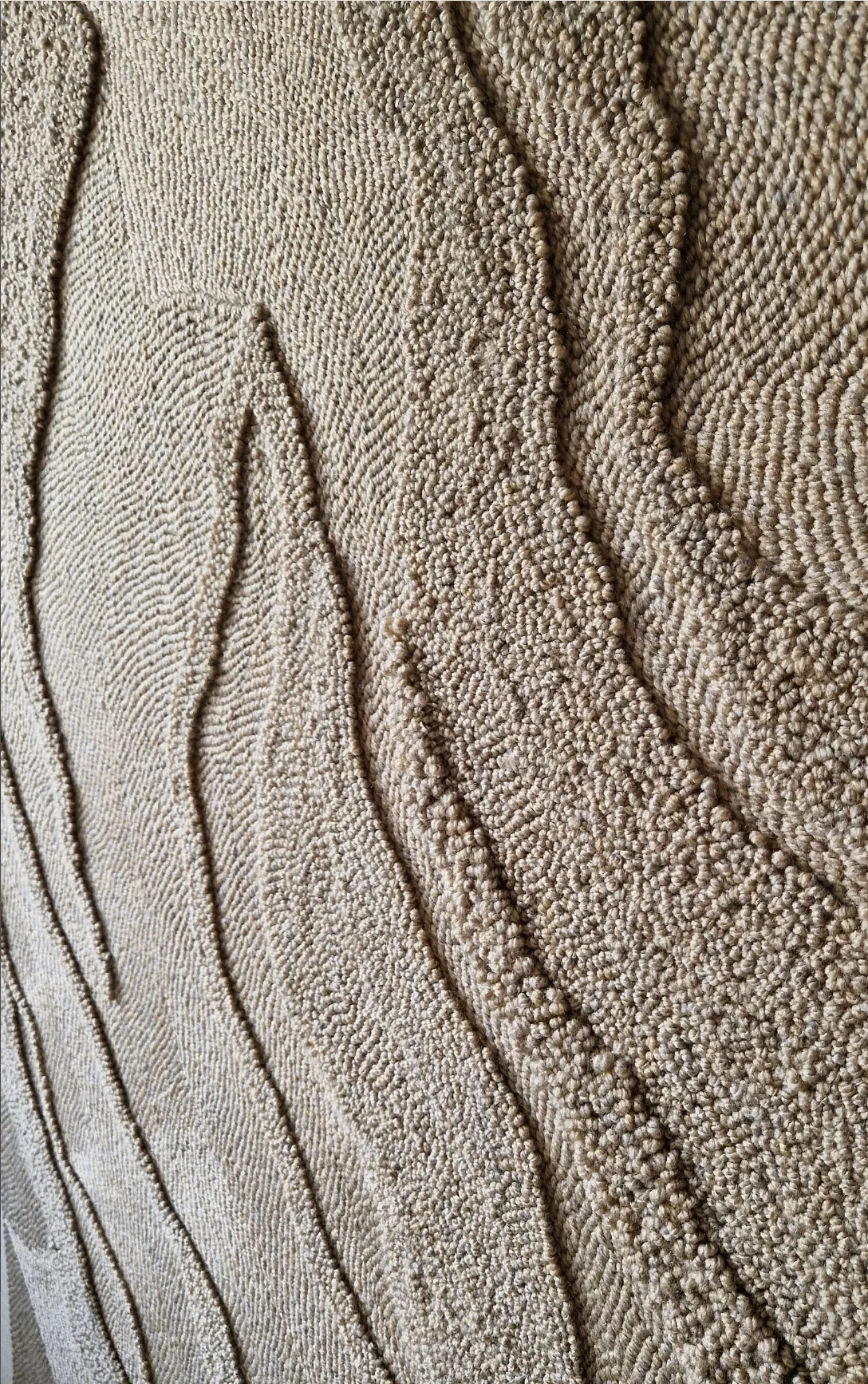 Large macrame wall hanging as a unique wall art idea