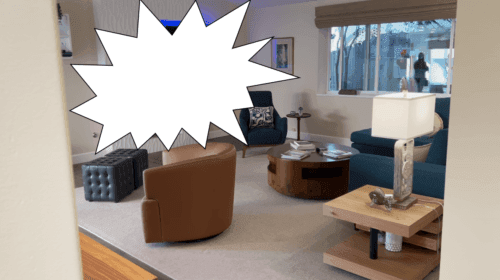 Read more about the article When a Woman Hates a Fireplace (The Tile + TV Combo You’ve Never Seen)!